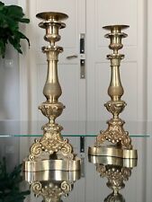 Bougeoirs bronze paire d'occasion  Olonzac