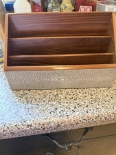 Oka faux shagreen for sale  LONDON