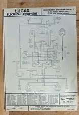 Original lucas commer for sale  WARRINGTON