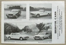 Bristol car range for sale  LEICESTER