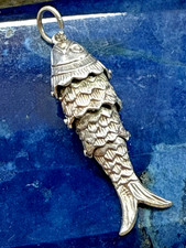 antique silver fish pendant for sale antique silver fish pendant for sale KINGSTON UPON THAMES