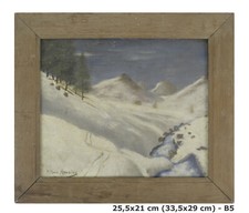 Quadro antico paesaggio usato  Torino
