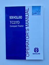 New holland tc27d for sale  WOODBRIDGE