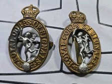 Vintage pair metal for sale  KING'S LYNN