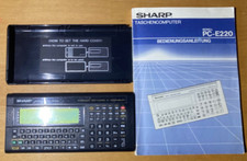 Sharp e220 taschencomputer gebraucht kaufen  Unterlüß