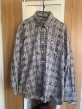 Burberry shirt large for sale  CLACTON-ON-SEA