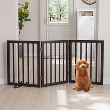 Bamboo pet gate for sale  SALFORD