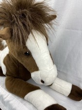 Brinquedo de pelúcia Aurora Big Realistic Horse Pony 25”W bicho de pelúcia 2019, usado comprar usado  Enviando para Brazil