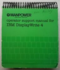 Ibm displaywrite operator for sale  Colt