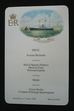 Royal menu royal for sale  EASTBOURNE
