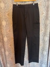 Usado, Calça de trabalho masculina vermelha Kap azul marinho carga tamanho 34R com vários bolsos industrial U comprar usado  Enviando para Brazil