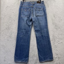 Jeans esportivo vintage Nike fita azul masculino tamanho 36x34 jeans skatista folgado anos 90 Y2K comprar usado  Enviando para Brazil