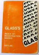 Glass index registration for sale  LEICESTER