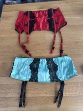 black suspender belt for sale  LISKEARD