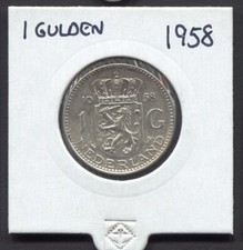 Netherlands gulden 1958 d'occasion  Expédié en Belgium