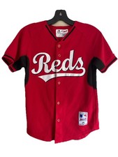 Camiseta de beisebol Joey Votto #19 Cincinnati Reds Majestic média 10-12 MLB, usado comprar usado  Enviando para Brazil