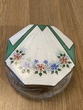 Vintage glass enamelled for sale  CLITHEROE
