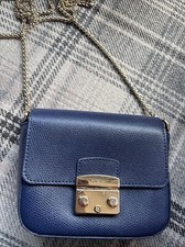 Furla small navy for sale  WALLASEY