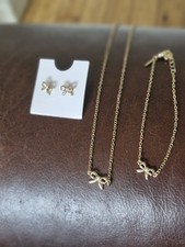 Piece set gold for sale  STOKE-ON-TRENT