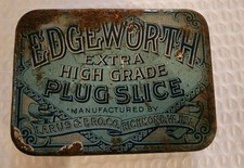 J135. tobacco tin for sale  Maynard