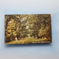 Clifton Nottingham Pocztówka 1907 E.Mids The Rural Grove Edwardiańscy mężczyźni na sprzedaż  Wysyłka do Poland