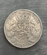 Argent 1872. leopold d'occasion  Saint-Quentin