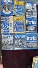 Everton programmes seasons for sale  LIVERPOOL