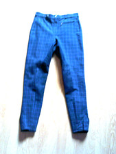 Ladies blue check for sale  KING'S LYNN