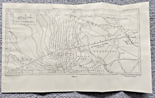 Antique vintage map for sale  STAFFORD