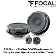 Alto-falantes Focal IS VW 165 - 165mm 2 vias componente de substituição VW 240W potência total comprar usado  Enviando para Brazil