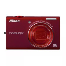 Câmera Digital Nikon COOLPIX S6200 16.0MP 10x Zoom Óptico CCD - 100% Funcionando comprar usado  Enviando para Brazil