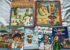 Lot english spanish for sale  Hudson