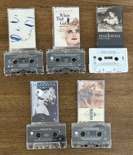 Lot madonna cassettes for sale  Saint Petersburg