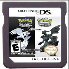 POKEMON PRETO/BRANCO COMBO 2 EM 1 - Nintendo DS - JOGO SOMENTE, usado comprar usado  Enviando para Brazil