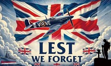 Ww2 flag large for sale  HORSHAM