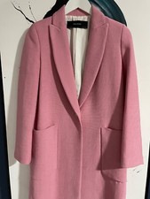 Zara coat pink for sale  LONDON