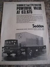 Seddon four 220 for sale  BRISTOL