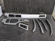 04-07 BMW 5 E60 ALUMÍNIO PRATA KIT DE ACABAMENTO INTERIOR CONSOLE CENTRAL MOLDURA PRÉ LCI, usado comprar usado  Enviando para Brazil