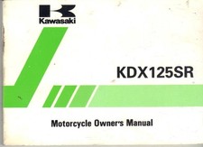 Kawasaki kdx125sr kdx125 for sale  DEWSBURY