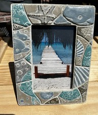 Moldura de azulejos de resina tema oceânico. comprar usado  Enviando para Brazil