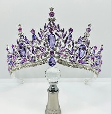 Teklemon tiara kristallkrone gebraucht kaufen  Hamburg