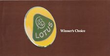 Lotus winners choice for sale  BAGSHOT