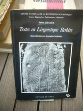 Textes linguistique berbère d'occasion  Cannes