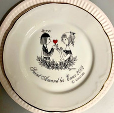 Assiette collection amoureux d'occasion  France