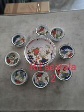 Set ciotoline ceramica usato  Recanati