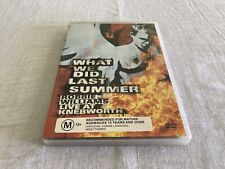Usado, DVDs What We Did Last Summer Robbie Williams Live At Knebworth não testados comprar usado  Enviando para Brazil