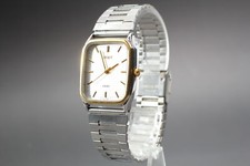 [Perto de ESTADO PERFEITO] Vintage SEIKO SPIRIT 5E31-5B50 Relógio Masculino Quadrado Tanque Dourado, usado comprar usado  Enviando para Brazil