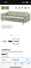 3er landskrona sofa gebraucht kaufen  Haan