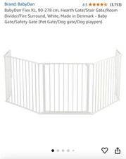 Babydan flex 278 for sale  WOODFORD GREEN