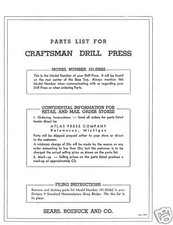 Craftsman drill press for sale  Dayton